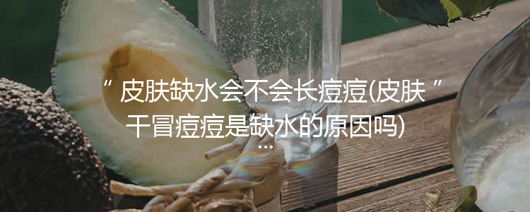 皮肤缺水会不会长痘痘(皮肤干冒痘痘是缺水的原因吗)